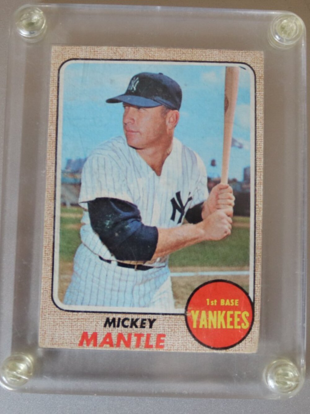 Micky Mantle Baseball Card
